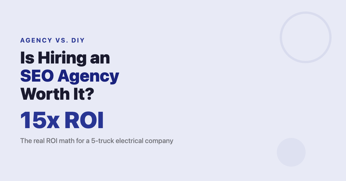 Is Hiring an Electrician SEO Agency Worth It?